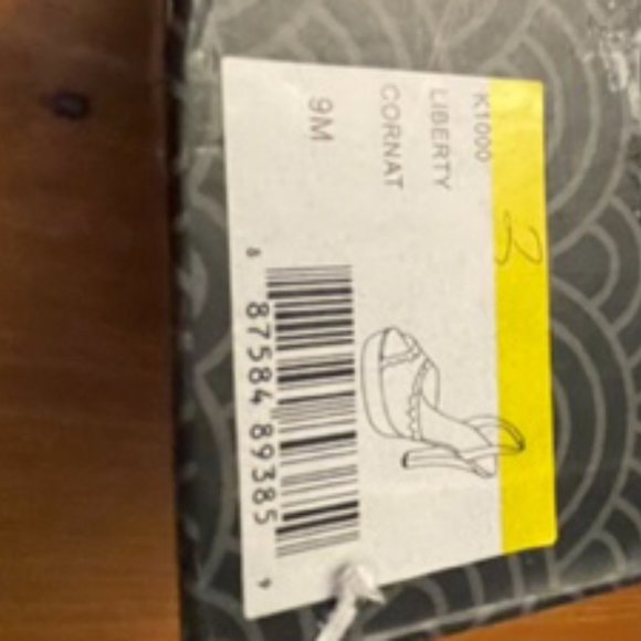 Harajuku Lovers Liberty Pink Jute Heel Sandals Size 9 - Picture 5 of 6